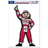 OHIO STATE BUCKEYES OFFICIAL BRUTUS MASCOT REUSABLE DECAL