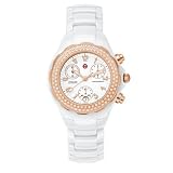 MICHELE Tahitian Ceramic White Diamond Rose Gold by Michele