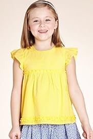 Autograph Pure Cotton Broderie Blouse