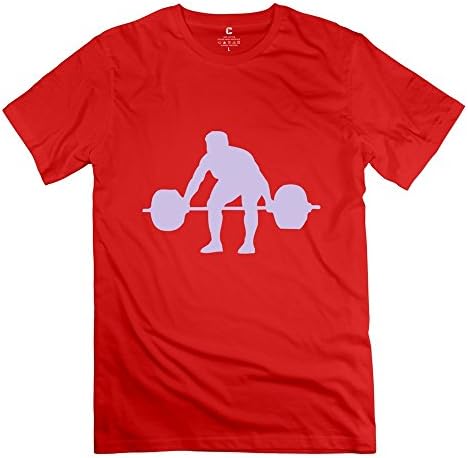 RBK Men's Weightlifter T Shirt S Red