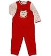 First Impressions Baby Boy 3-Piece Christmas Coverall Set