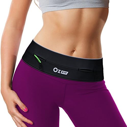 Running Fitness Belt with Zipper Runner Waist Pack