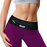 Running Belt - Runner Waist Pack by Oz Fit - Money Belt with ZIPPER Pouch / Runners Belt / Zumba Fitness Belt