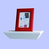 10 x 4'' x 2'' Alexandra Wall Shelf Ledge White by Ennospace