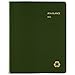 AT-A-GLANCE Weekly / Monthly Appointment Book / Planner 2016, Recycled, 8.25 x 10.88 Inches, Green (70-950G-60)