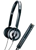 Sennheiser PXC 300 - Headphones ( semi-open ) - active noise cancelling - black, silver