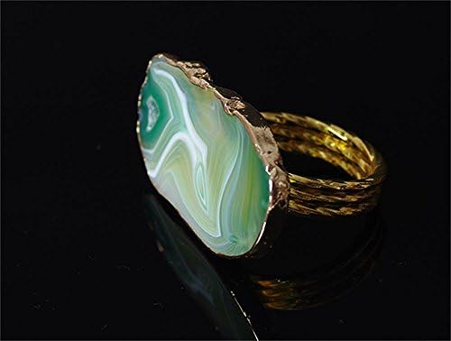 TOYM US- Set Of 2 European Agate Napkin Button Western Style Button Napkin Ring Hotel Set Table Cloth Circle Paper Circle, Diameter 4cm ( Color : Green )