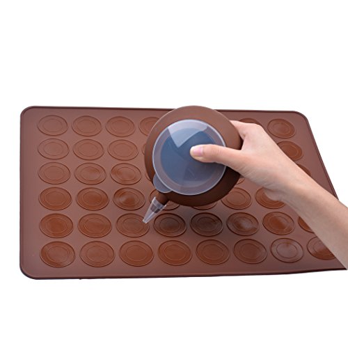 inkintÂ® Macaron Baking Tools Silicone Mat Sheet Macaron Maker Kit/ Cookie Molds/ Dessert Molds