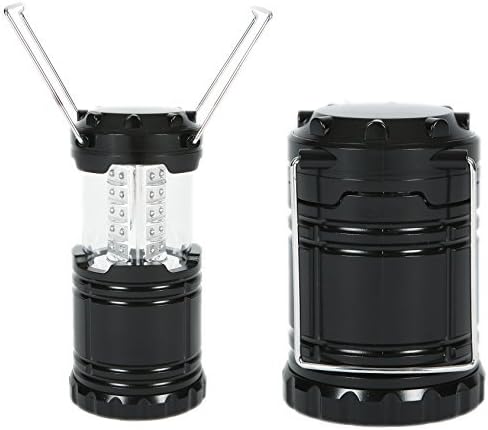 Sundex Best Seller Ultra Bright LED Camping Lantern for Home, Hiking, Hurricanes, Outages , Collapses, Child Lantern, Black &amp; Gray Color- Better Performance Than the Coleman Lanterns. by Sundex