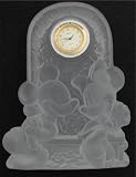 Frosted Glass Seiko Desk Clock Qxz505a