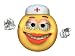 Wallmonkeys Peel and Stick Wall Decals - Nurse Emoticon - Removable Graphic