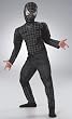 Disguise Black-Suited Spider-Man Deluxe Muscle