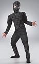 Disguise Black-Suited Spider-Man Deluxe Muscle