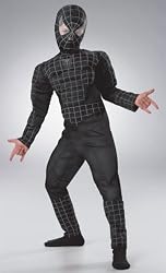 Kids Deluxe Black Spiderman 3 Costume