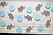 Elephant Garland, baby shower Decorations, decorations, Blue, yellow