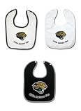 Jacksonville Jaguars 3 Pack Snap Bib Set