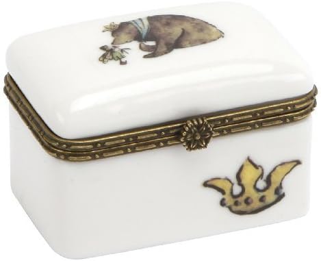 Cid Pear Ceramic Keepsake Box, Storytime Bear (Discontinued by Manufacturer) by Cid Pear