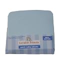 Pack N Play Fitted Sheet - 2 Pack - White & Blue