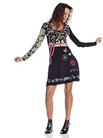Desigual Vestido Romantic Katia (Negro)