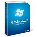 Microsoft Windows 7 Professional, Full Version  (PC DVD), 1 User