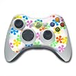 Flower Power Design Xbox 360 Controller Protector Skin Decal Sticker