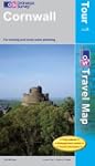Touring Map Cornwall 1 : 100 000 (OS...