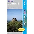 Touring Map Cornwall 1 : 100 000 (OS Travel Map - Tour Map)