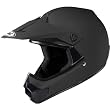 HJC Solid Youth Boys CL-XY MotoX Motorcycle Helmet - Matte Black