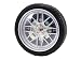 Equity 25510 10-Inch Tire Wall Clock