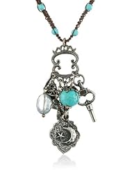 Love Heals Turquoise Necklace, 36"