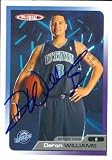 Deron Williams Autographed/Hand Signed Basketball Card (Utah Jazz) 2006 Topps Total #308