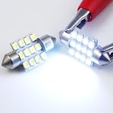 12-SMD Dome Lights Bulbs For Mazda Carol AZ-Wagon Demio Mazda2 Verisa Axela Mazda3... by OEM