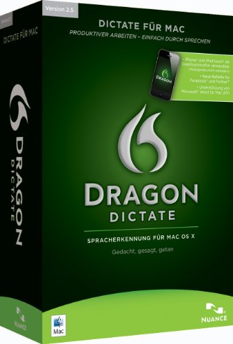 Dragon Dictate 2.5 Mac deutsch