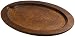 Tomlinson Jumbo Oval Serving Skillet Underliner, Walnut Finish