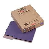 Pendaflex EarthWise Recycled File Folders, 1/3 Cut, Top Tab, Ltr, VT, 100/Box