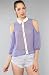 *NYC Boutique The First Date Top,Tops (L/S) for Women, Medium,Lavender