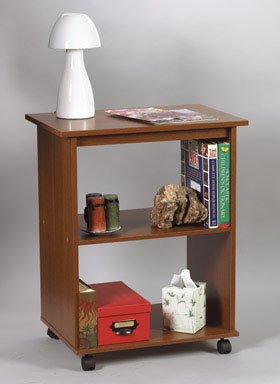 Sauder Utility Cart - Mission Cherry