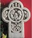 Cast Stone NATIVITY CROSS Wall Plaque BABY JESUS Angel GARDEN SCULPTURE