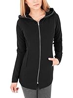 Urban Classics Sudadera con Cierre (Gris Oscuro)