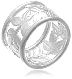 Sterling Silver Hana Design Ring by Zina