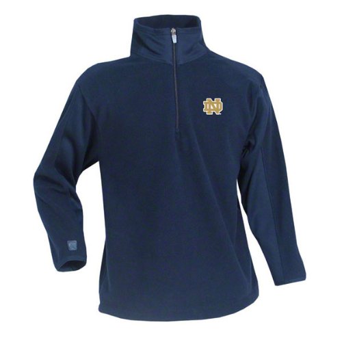 Notre Dame Fighting Irish Youth Navy 1/4 Fleece Jacket
