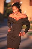 Black Off The Shoulder Dress