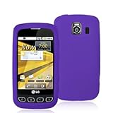 Electromaster(TM) Brand - Purple Silicone Rubber Gel Soft Skin Case Cover N ....