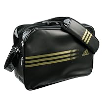 adidas アディダス ラバーエナメルバッグ《Lサイズ：27リットル》 エナメルショルダーBAG Z7605-E38610