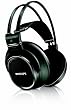 Philips SHP 9000 HighEnd HiFi Kopfh�rer (50mm Neodyn-Lautsprechertreiber & ultrabreiter Freqeunzgang (5-40.000 Hz) Goldstecker) schwarz