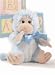 Goo Goo 7" Easter Blue Plush Stuffed Animal Gorilla Baby Shower Gift by Bearington