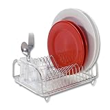 3 Piece Stainless Steel Compact Dish Drainer Set by Better Housewares
