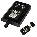 250G HDD Hard Disk Drive For Microsoft Xbox 360 Slim with USB 2.0 AGPtek All-in-One Card Reader