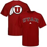 adidas Utah Utes Crimson Relentless T-shirt