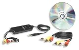 MANHATTAN Hi Speed USB 2.0 Audio / Video Grabber Aufnahme, Bearbeiten und Konvertieren von Audio und Video auf Knopfdruck (164115)